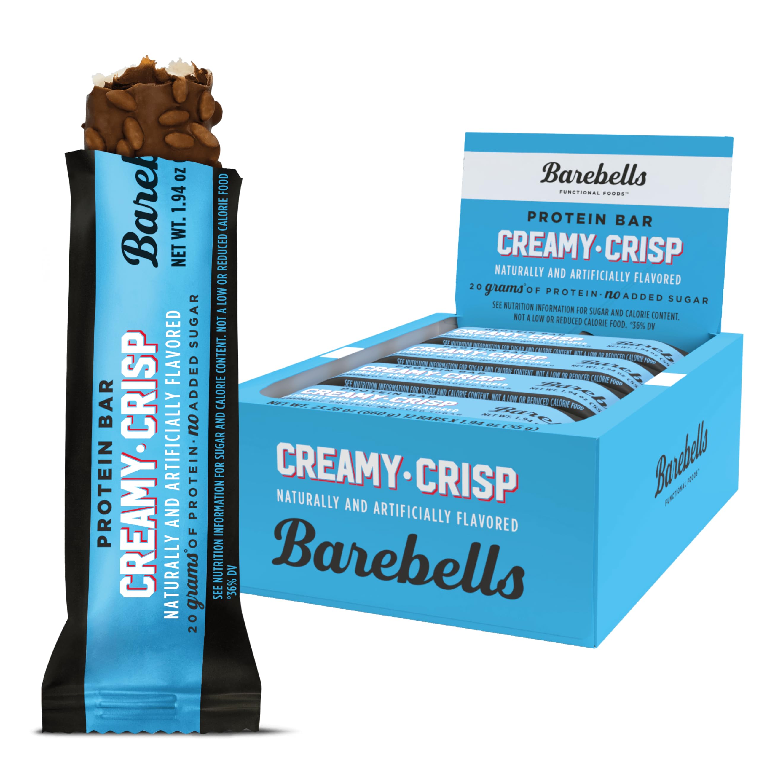 Barebells Creamy Crisp 55g SALE! (EXP. 23.07.2025)