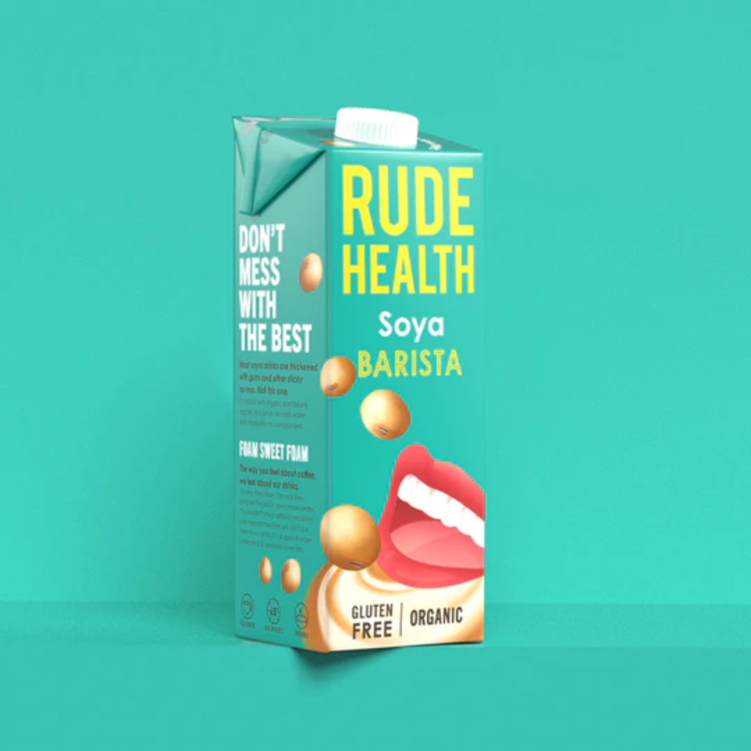 Rude Health Organic Barista Soya Drink 1Ltr