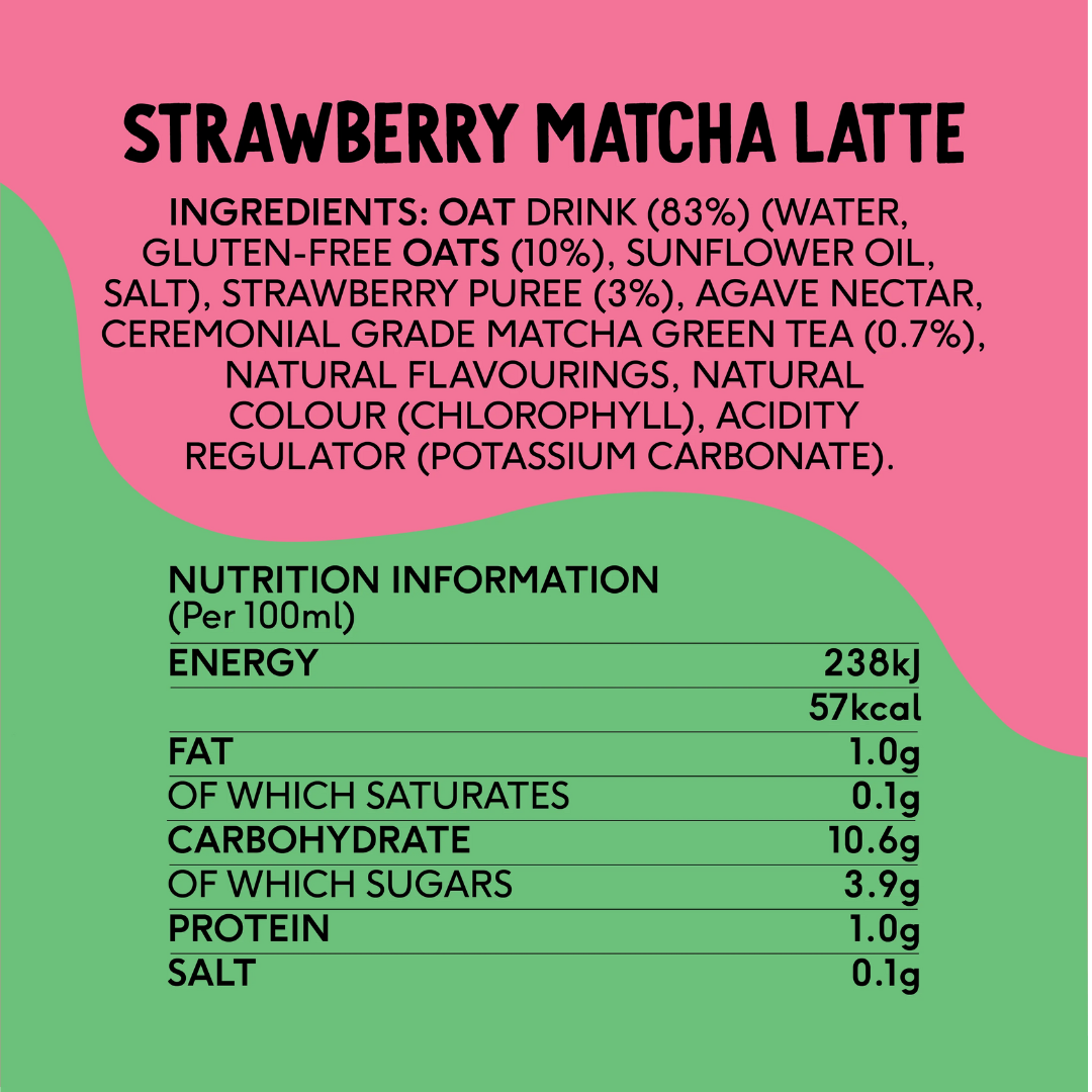 Strawberry Matcha Latte