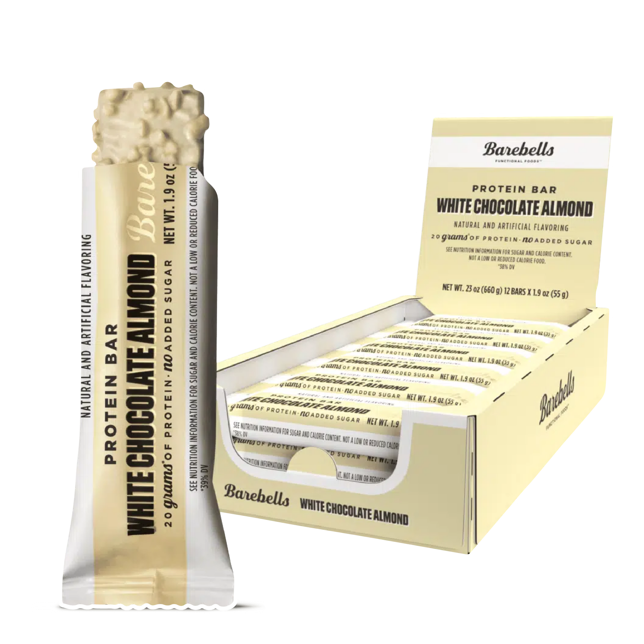 Barebells White Chocolate Almond 55g