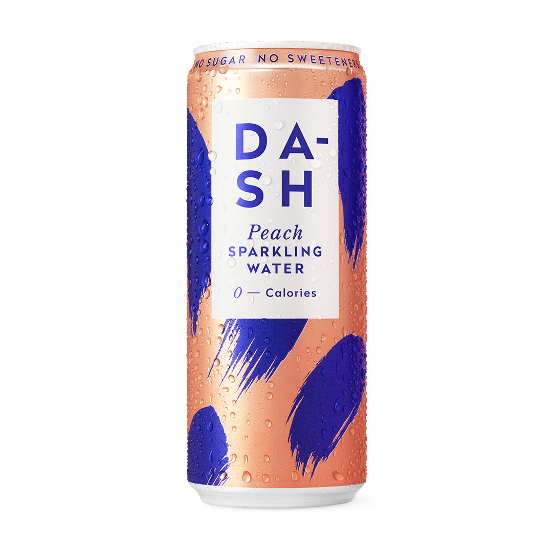 Peach Flavoured Sparkling Water 330ml