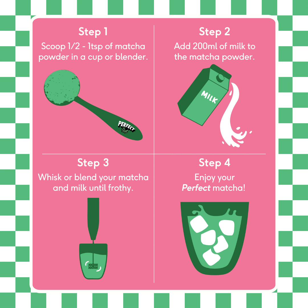 Strawberry Matcha Powder 75gr