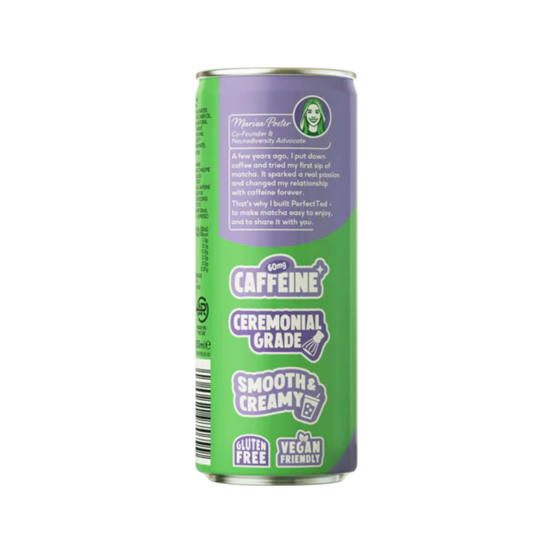 Blueberry Matcha Latte