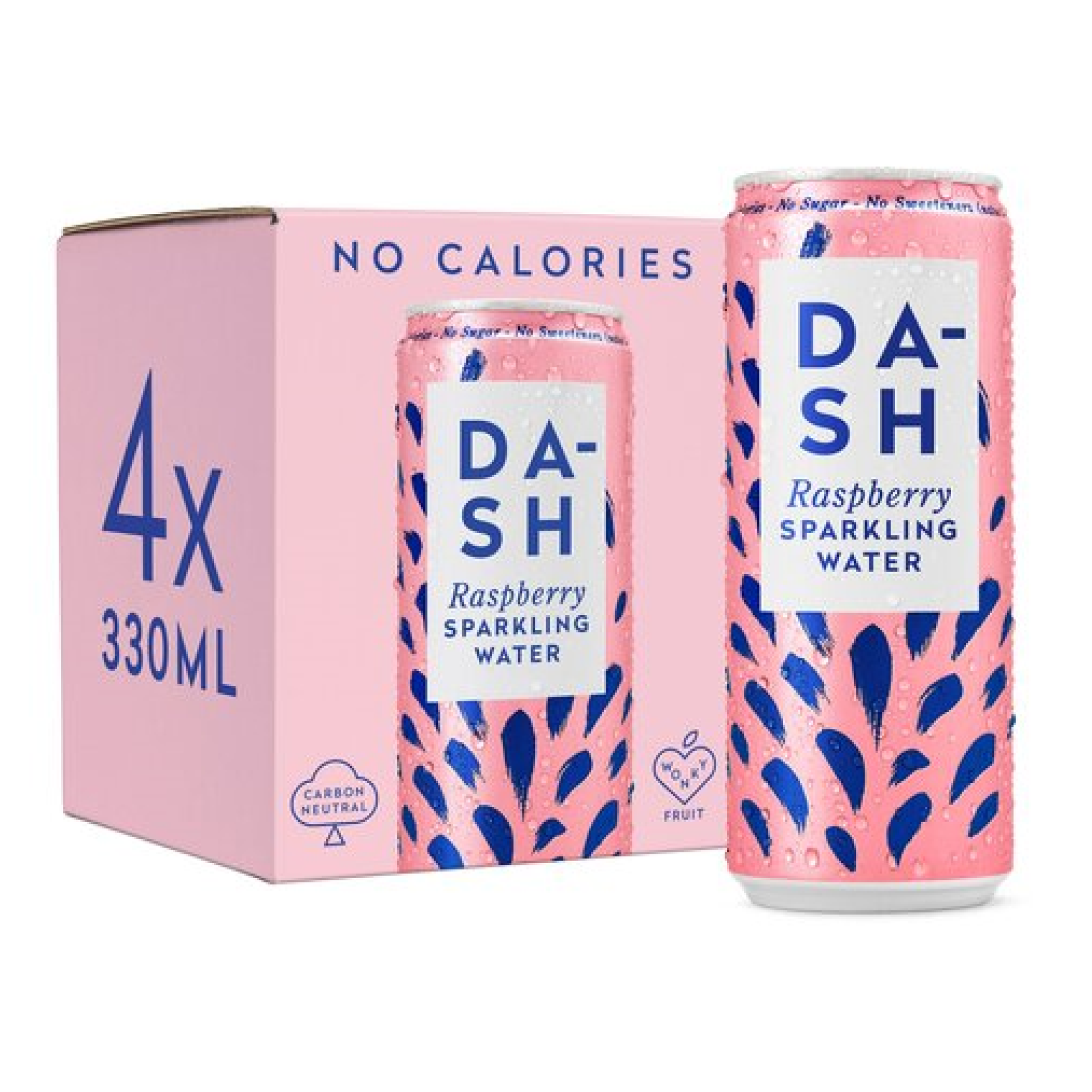 Raspberry Flavoured Sparkling Water 330ml