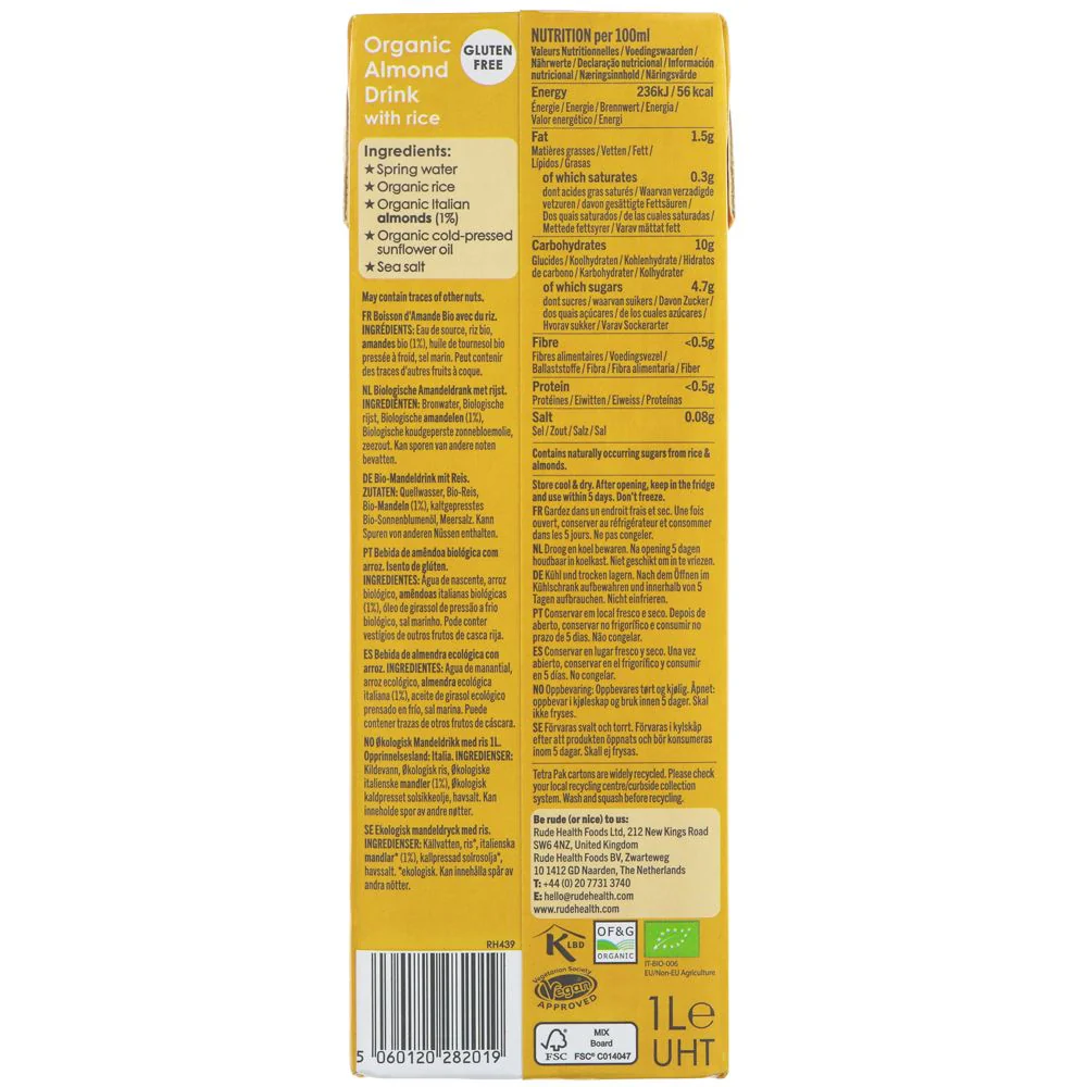 Almond Drink 1ltr