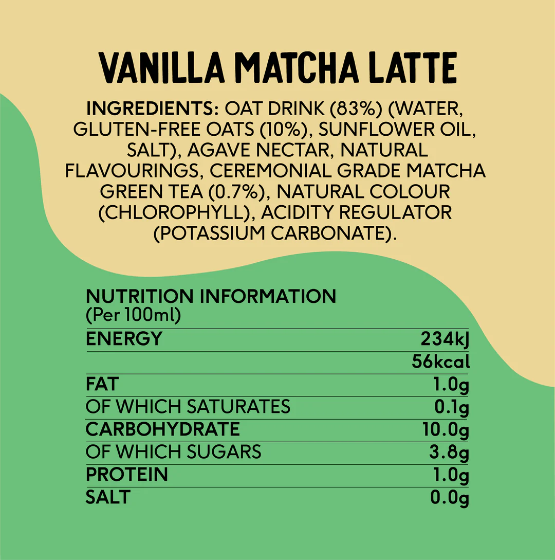 Vanilla Matcha Latte