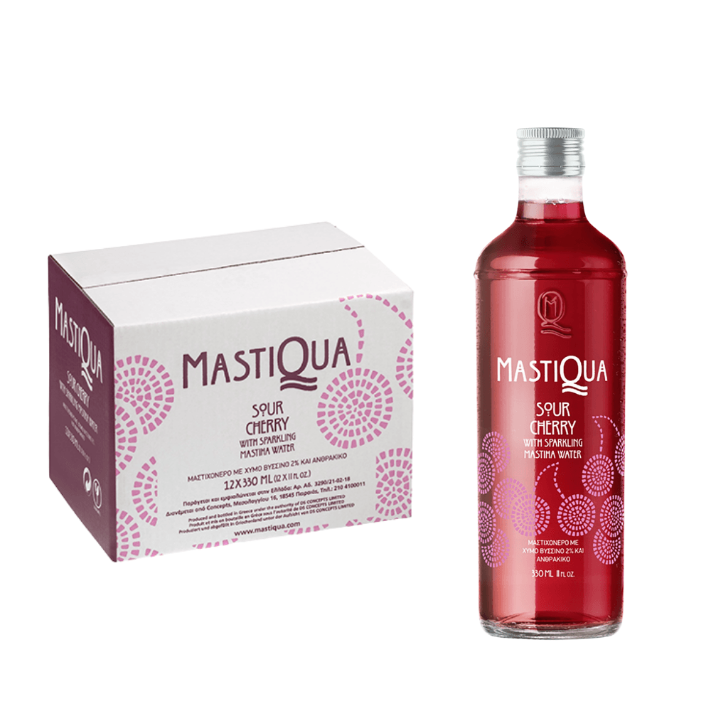 Mastiqua Sour Cherry / Box of 12pcs - THINK GOURMET